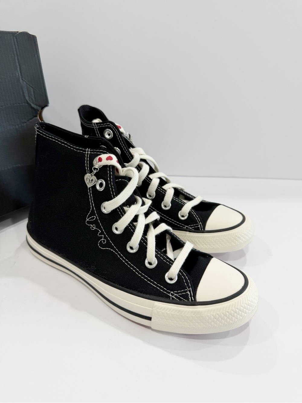 Converse Women's Chuck Taylor All Star Valentine's Day High Top Casual Sneakers